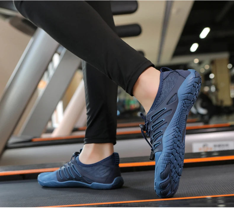 Ergonomische Loopschoenen Brede Pasvorm Natuurlijk Loopgevoel Ademend Wandelschoenen Fitness Sportschoenen | Sulvida