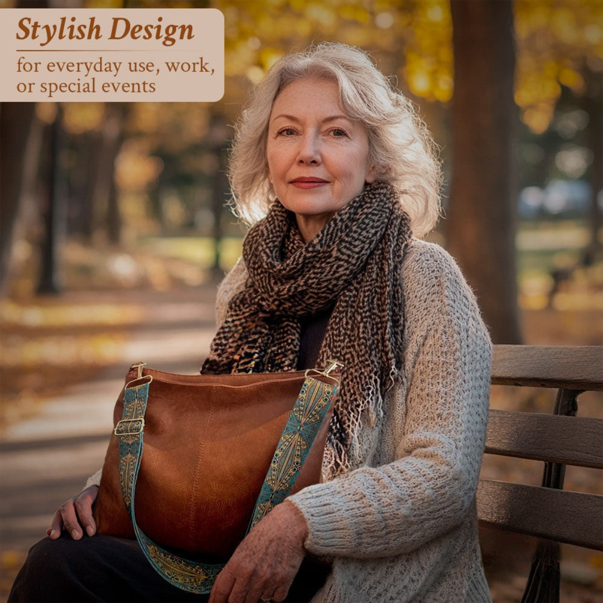 Vintage Leren Schoudertas Dames Premium Kwaliteit Magnetische Sluiting Verstelbare Riem Crossbody Handtas | Sulvida