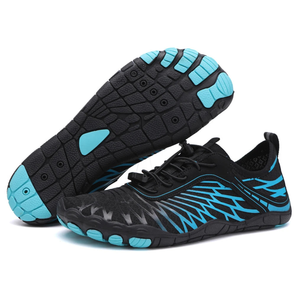 Aquaschoenen Waterschoenen Mesh Sneldrogend Anti-Slip Zwemmen Strand Surfen Watersport Unisex Zomer Vakantie | Sulvida