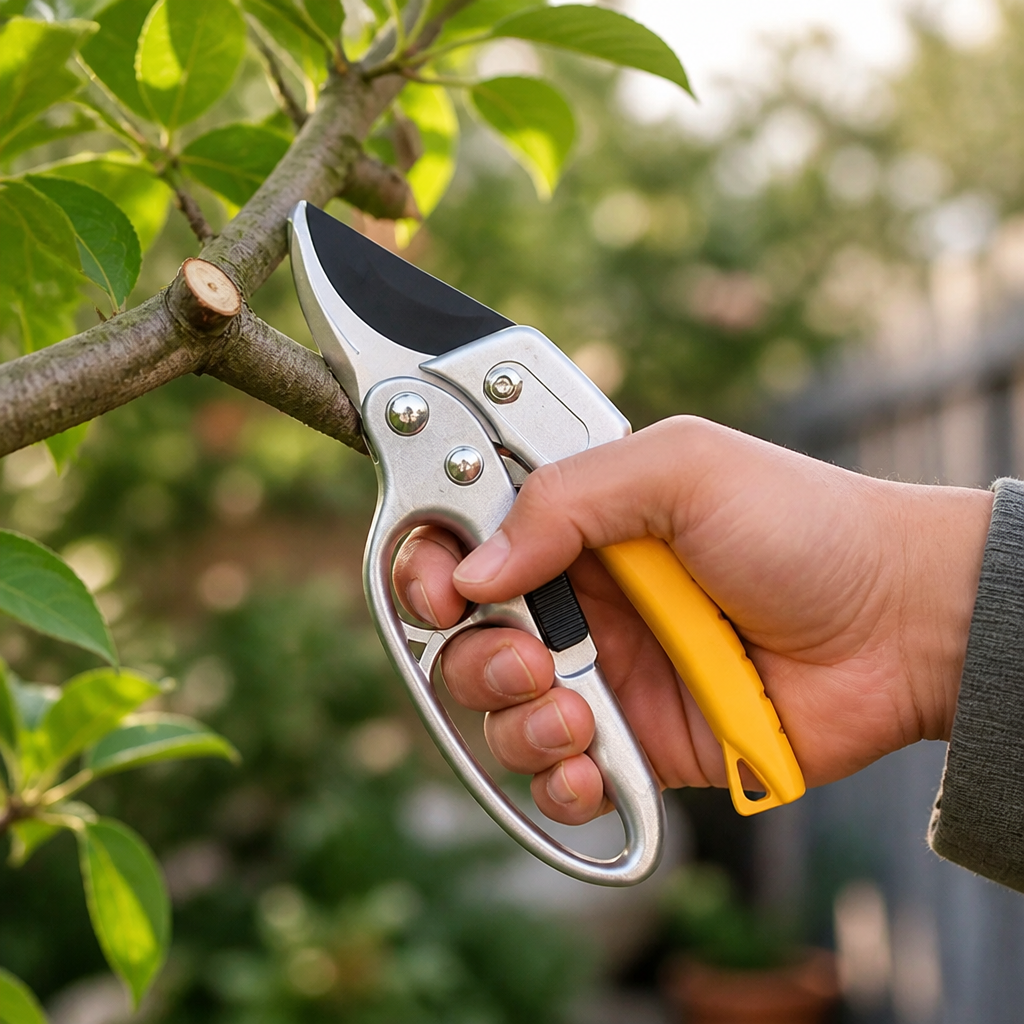 Tuinschaar met Ratelmeganisme SK5-staal Ergonomisch Antislip Professioneel Snoeigereedschap voor Tuin | Sulvida