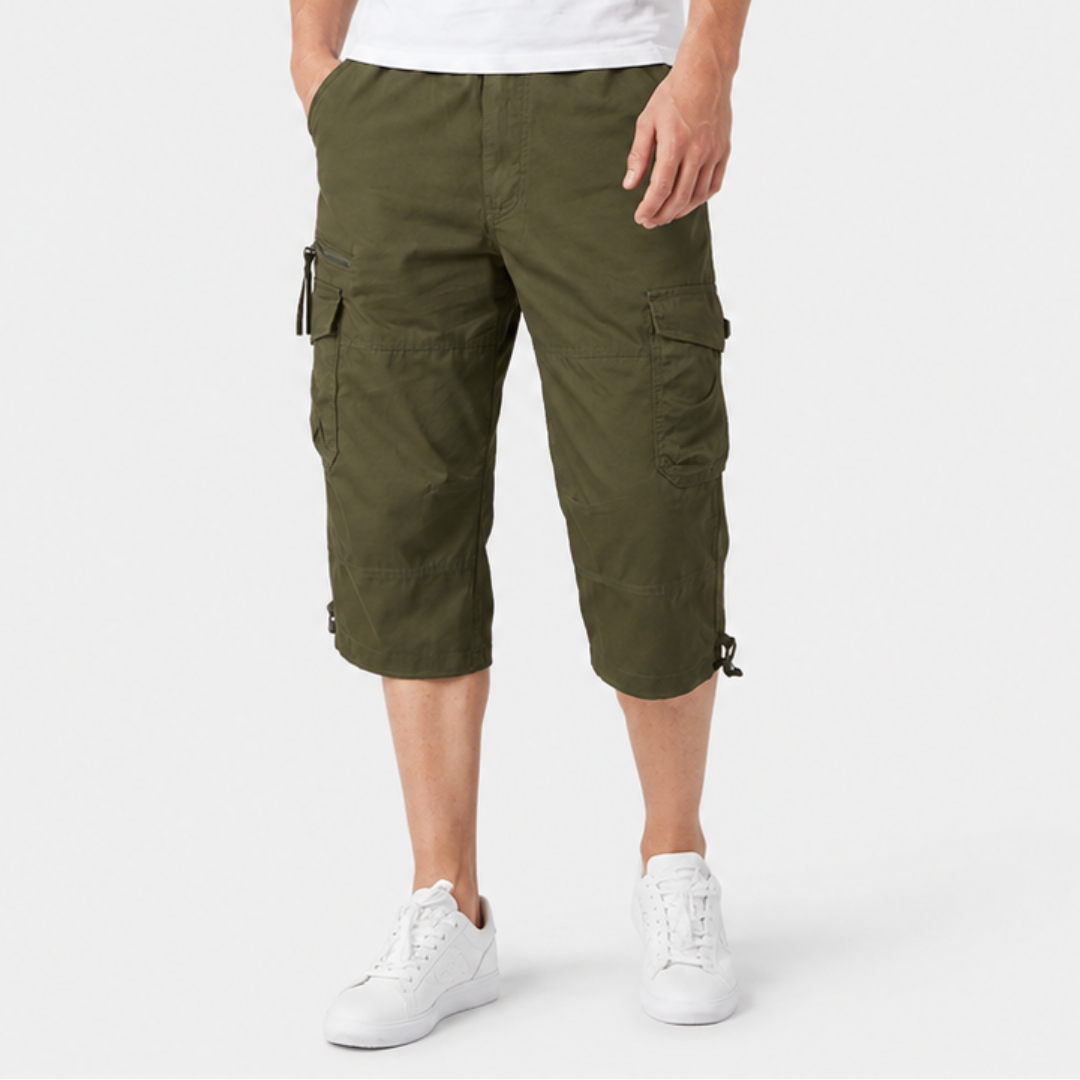 Outdoor Cargo Hiking Shorts Heren Knielengte Quick-Dry Meerdere Zakken Trail Kamperen Wandelen Zomer | Sulvida