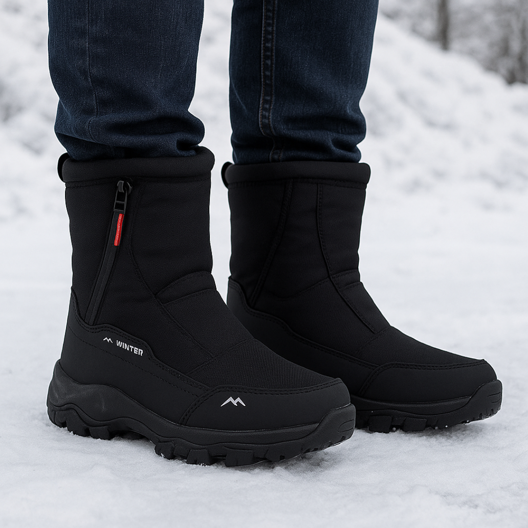 Waterdichte Geïsoleerde Winterlaarzen Warme Sneeuwlaarzen voor Herfst Winter Outdoor Wandelen en Trekking | Sulvida