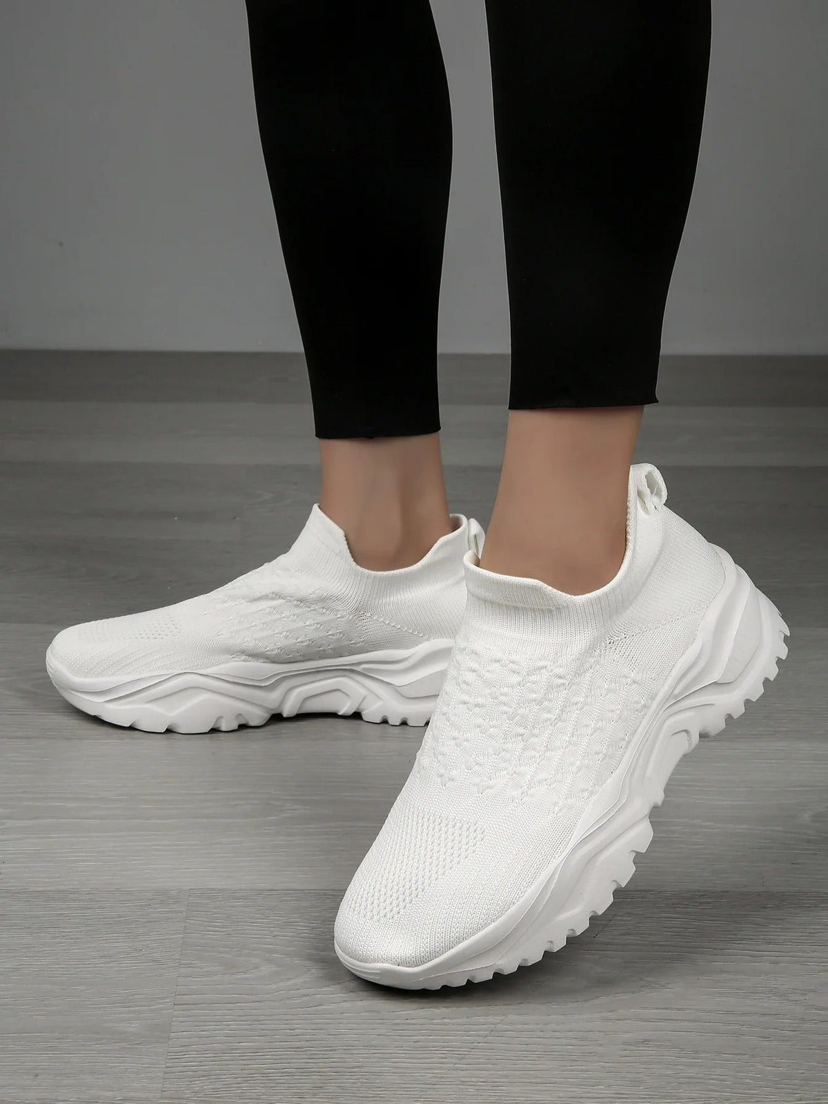 Dames Comfortschoenen Oranje-Wit Instapmodel met Anatomische Ondersteuning Duurzaam Dagelijks Gebruik | Sulvida
