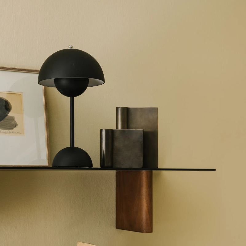 Metalen tafellamp met dimfunctie retro bloemvorm 30 cm decoratief sfeerlicht woonkamer slaapkamer nachtkastje | Sulvida