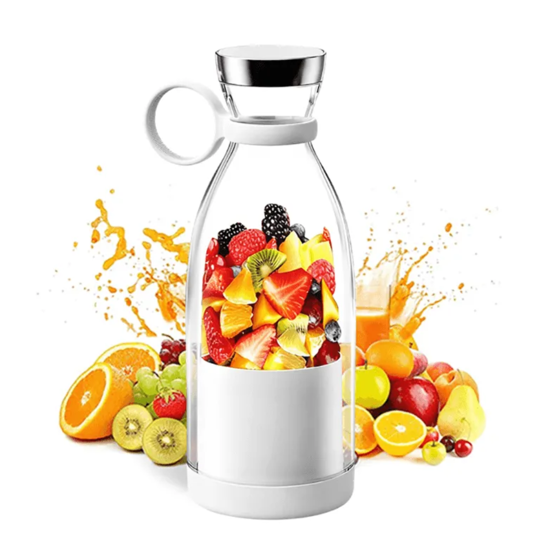 Draagbare smoothie blender oplaadbaar met drinkfles fruit mixer reis keuken shake sportdrank USB power | Sulvida