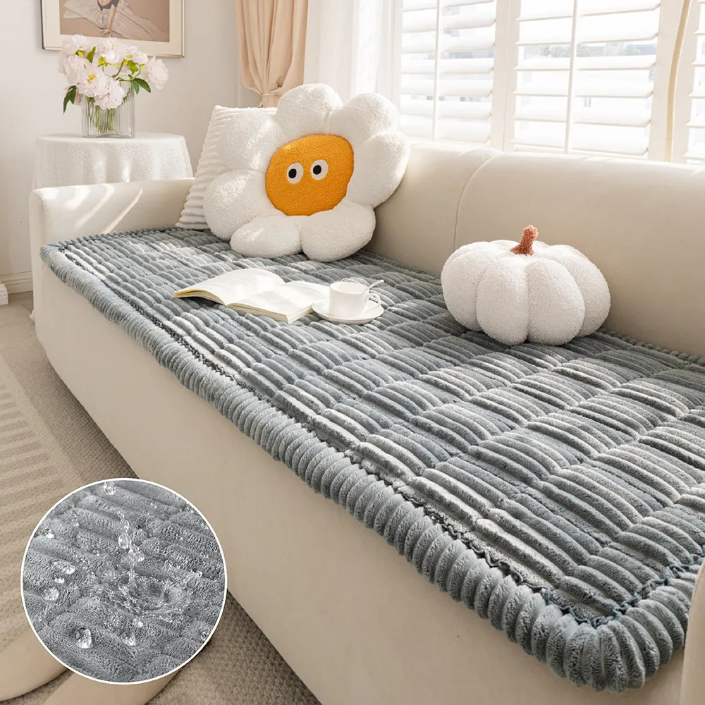 Waterbestendige Bankhoes Flanel Huisdierdeken Antislip Meubelbeschermer Ademend voor Bank en Sofa Hond Kat | Sulvida