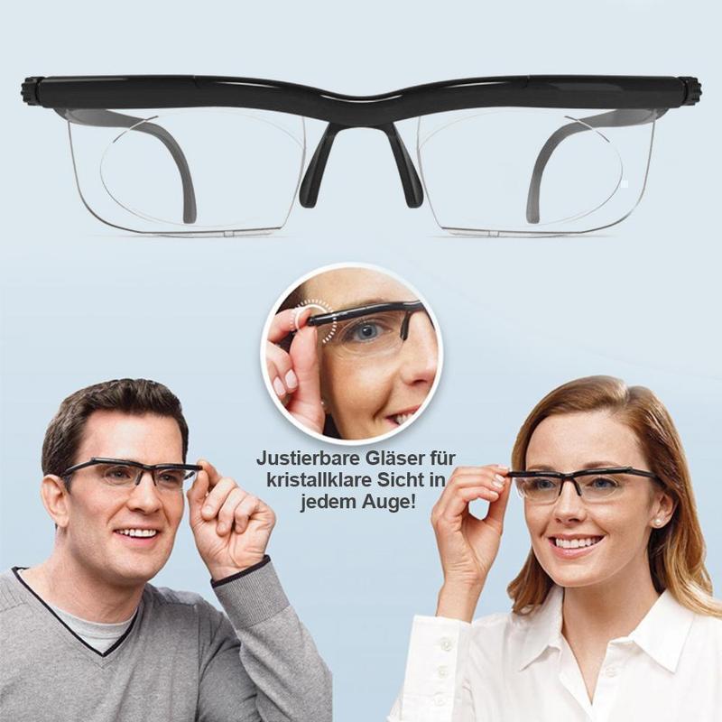 Verstelbare Leesbril Unisex Instelbaar Focus Zonder Sterkte-indicatie Universeel Zicht Alle Afstanden | Sulvida