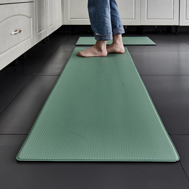 Anti-vermoeidheidsmat Keuken Waterdicht PVC 1cm Dik Antislip Stamat Wasbaar Ruitmotief Comfortabel Staan | Sulvida