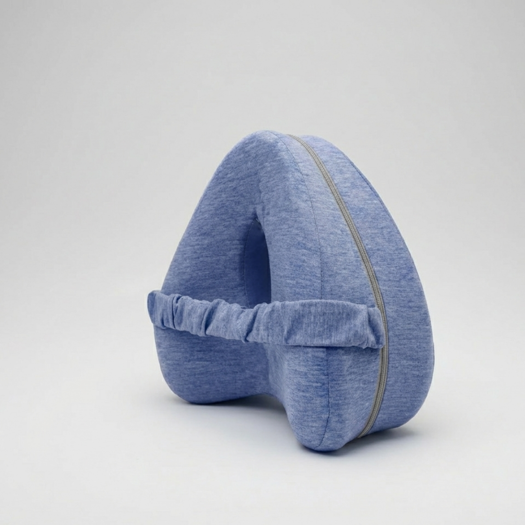 Contour Beenkussen voor Zijslaper met Elastische Band – Orthopedisch Heup en Kniesteun voor Betere Slaap | Sulvida