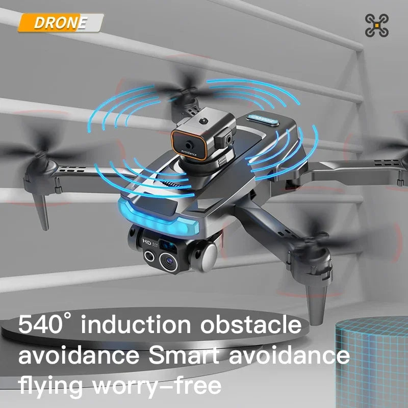 Opvouwbare Camera Drone 8K Dubbele Lens Luchtfotografie Video Stabilisatie 48 Min Vliegtijd Quadcopter | Sulvida