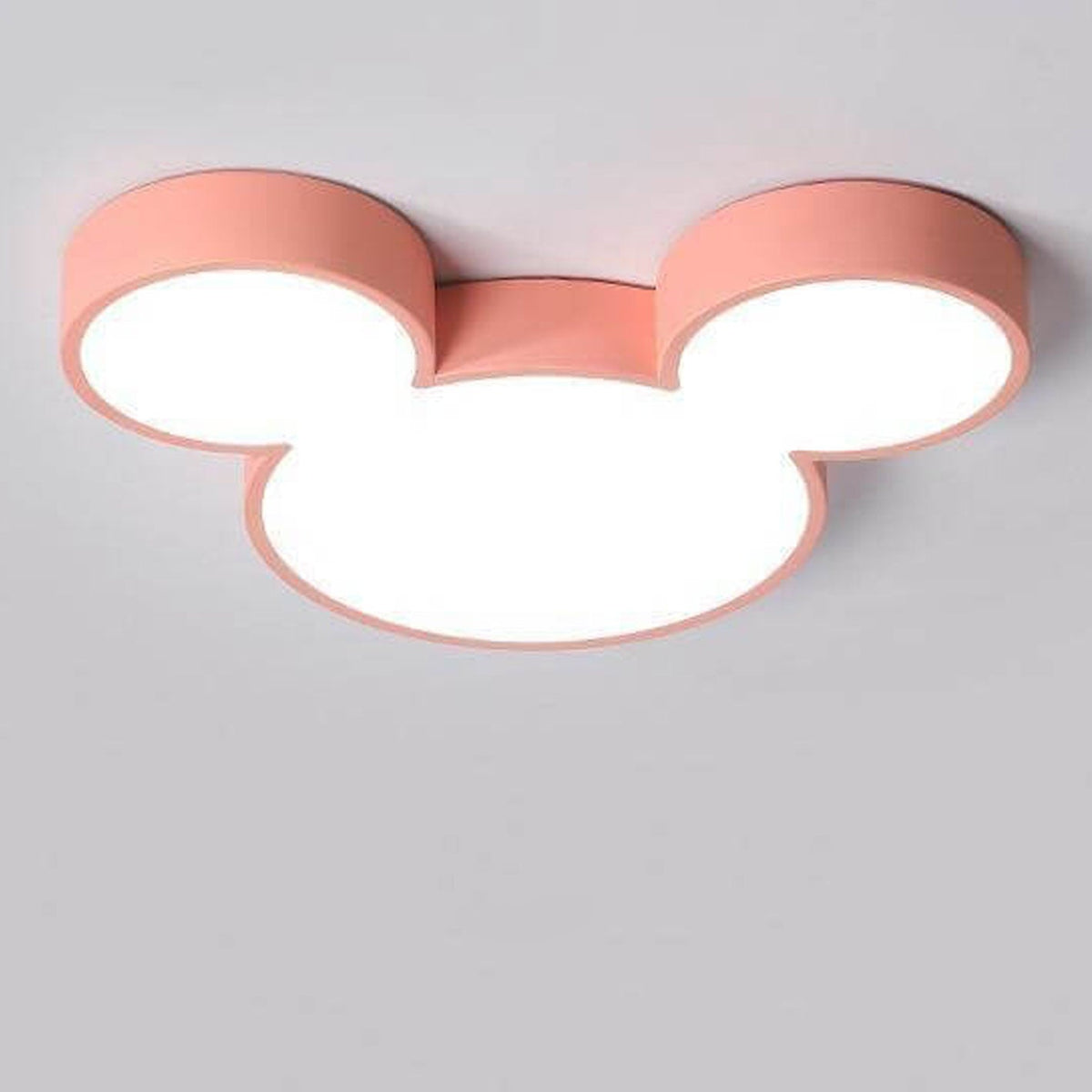 LED Plafondlamp Kinderkamer Speels Motief Rond Metaal Acryl Modern Cartoondesign Wit Blauw Groen Roze | Sulvida