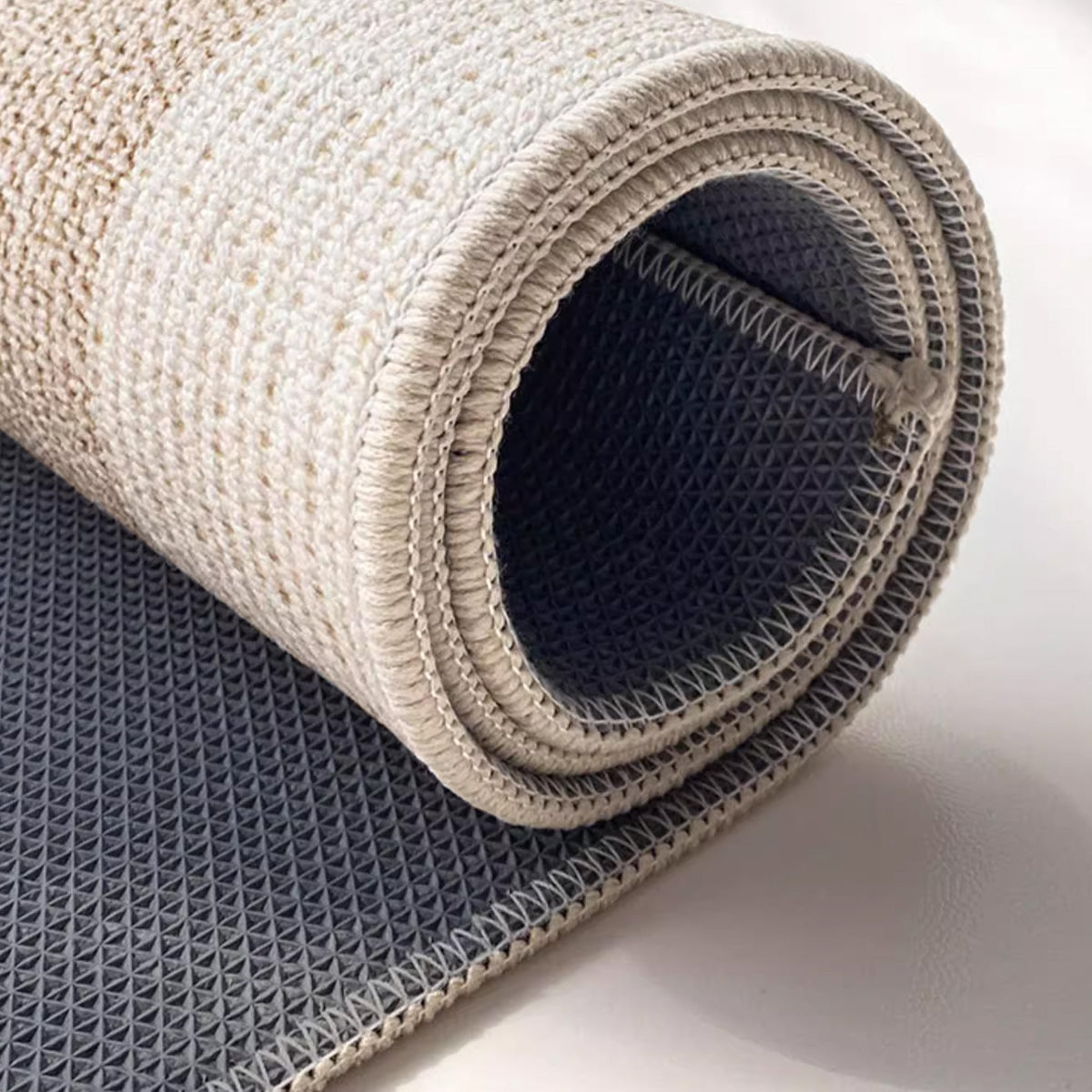 Juten Deurmat met Geweven Rand – Natuurlijk Textiel Entreemat voor Binnen en Buiten – Duurzaam Vloerkleed | Sulvida