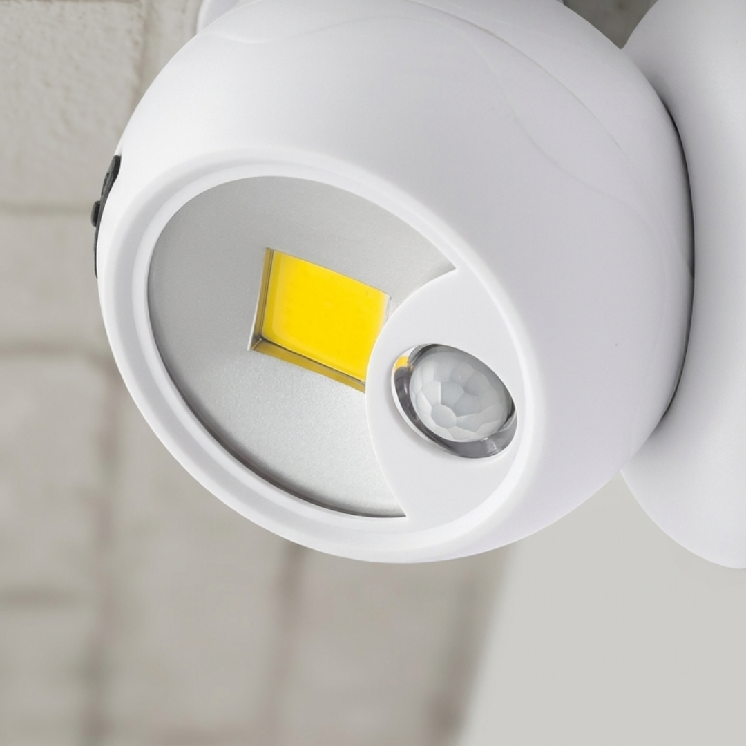 Kabeloze LED-lamp met bewegingssensor voor binnen en buiten batterij nachtlamp gangverlichting wandmontage | Sulvida