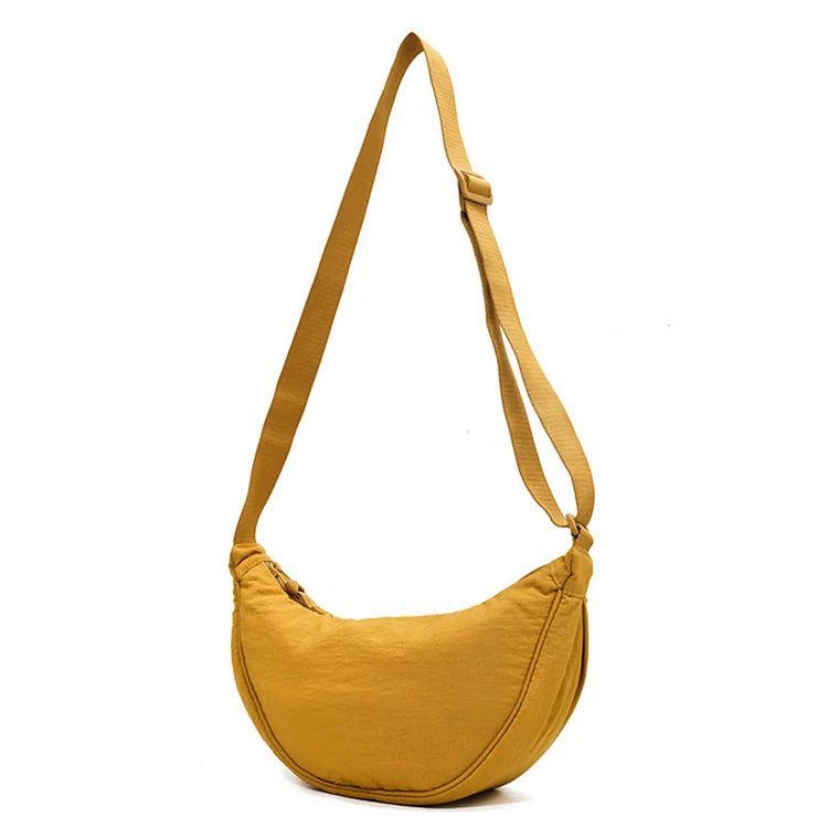 Schoudertas Knödelvorm 31×16×9cm Nylon Crossbody Damestas Lichtgewicht Trendy Stijlvolle Draagtas Compact | Sulvida
