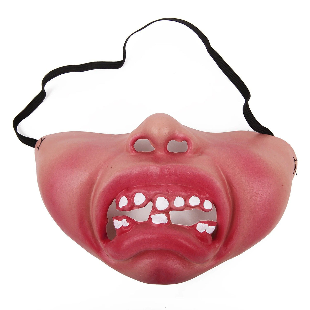 Halfgezichtsmasker Halloween Grappig Latex Cosplay Horror Comedy Feestmasker Verkleedpartij Carnaval | Sulvida