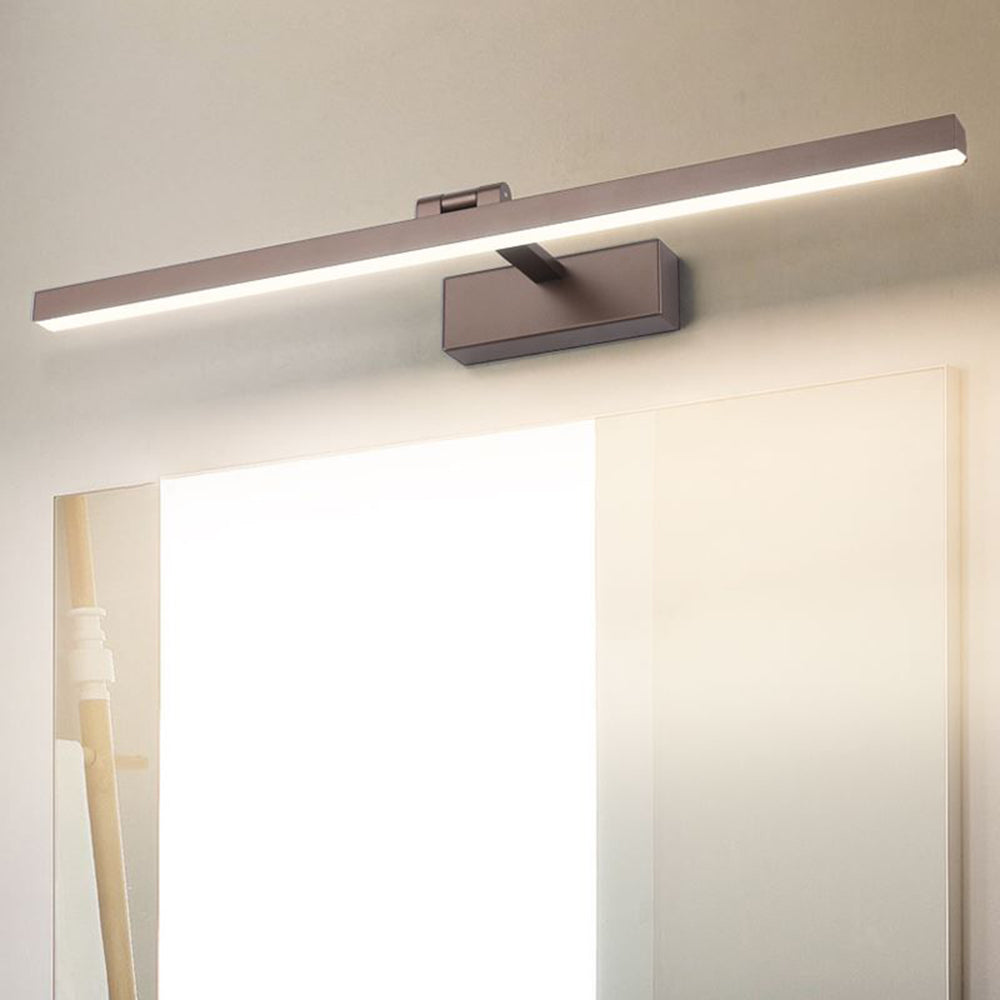Draaibare LED Spiegellamp Metaal Badkamer Wandverlichting Zwart Wit Bruin Modern Design Verstelbaar Sfeervol | Sulvida