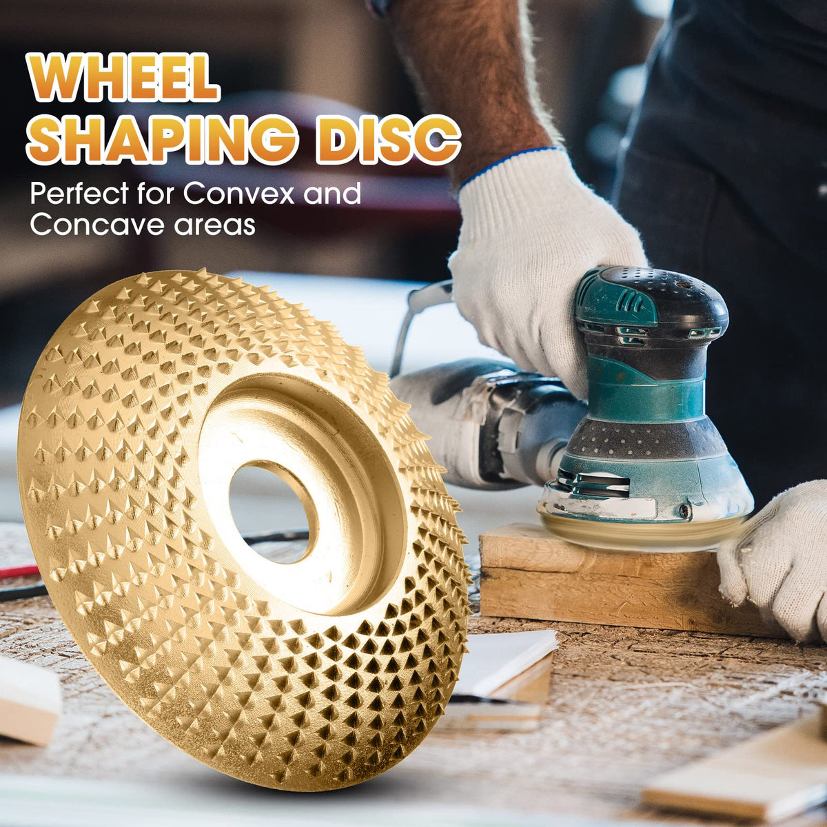 Wolframcarbide Slijpschijven voor Houtbewerking 100mm en 84mm Set van 3 Schuurschijven Haakse Slijpers | Sulvida