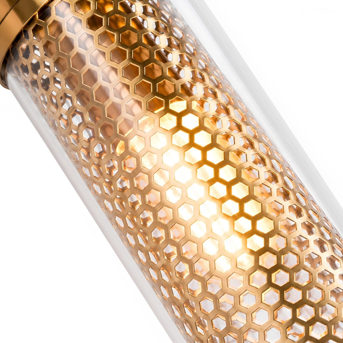 Wandlamp Industrieel Glas Cilinder Warmwit LED E27 Brons Zilver Zwart Gang Woonkamer Slaapkamer Verlichting | Sulvida