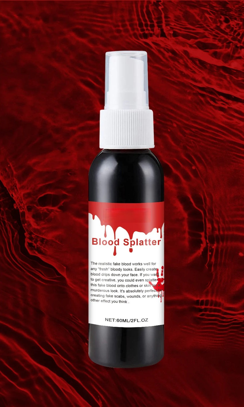 Theatraal Bloedspray 120ml Effectmake-up Halloween Cosplay Horror Schmink Realistische Vloeibare Wond | Sulvida