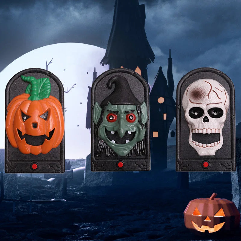 Halloween Deurbel met Bewegingssensor – Griezelige Geluidseffecten en Spannende Sfeer voor Spookhuis Feesten | Sulvida