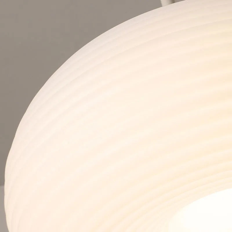 Hanglamp Wit Acryl Ovaal Dimbaar LED Verlichting Woonkamer Eetkamer Slaapkamer Modern Design Stijlvol Elegant | Sulvida