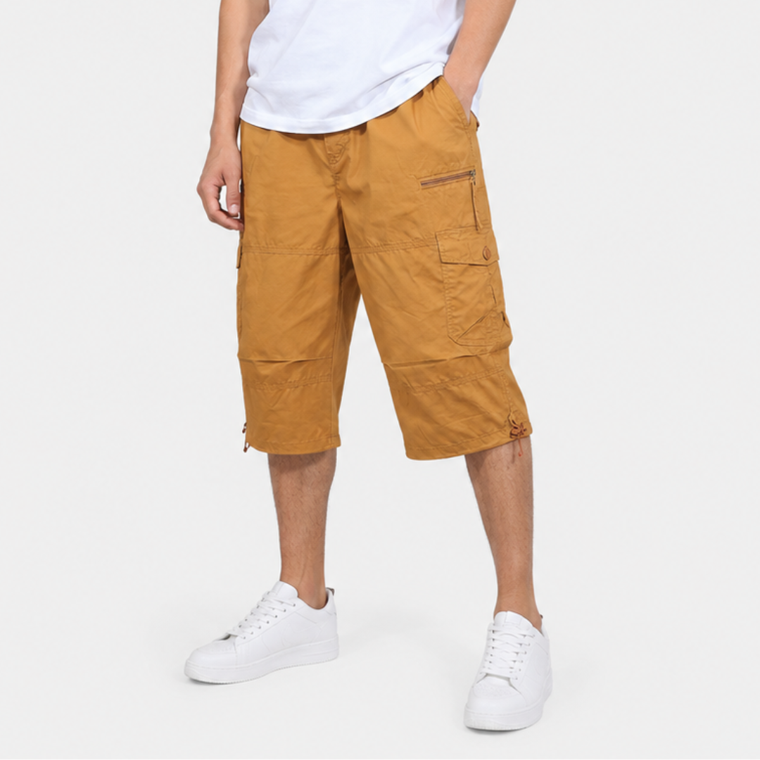 Outdoor Cargo Hiking Shorts Heren Knielengte Quick-Dry Meerdere Zakken Trail Kamperen Wandelen Zomer | Sulvida