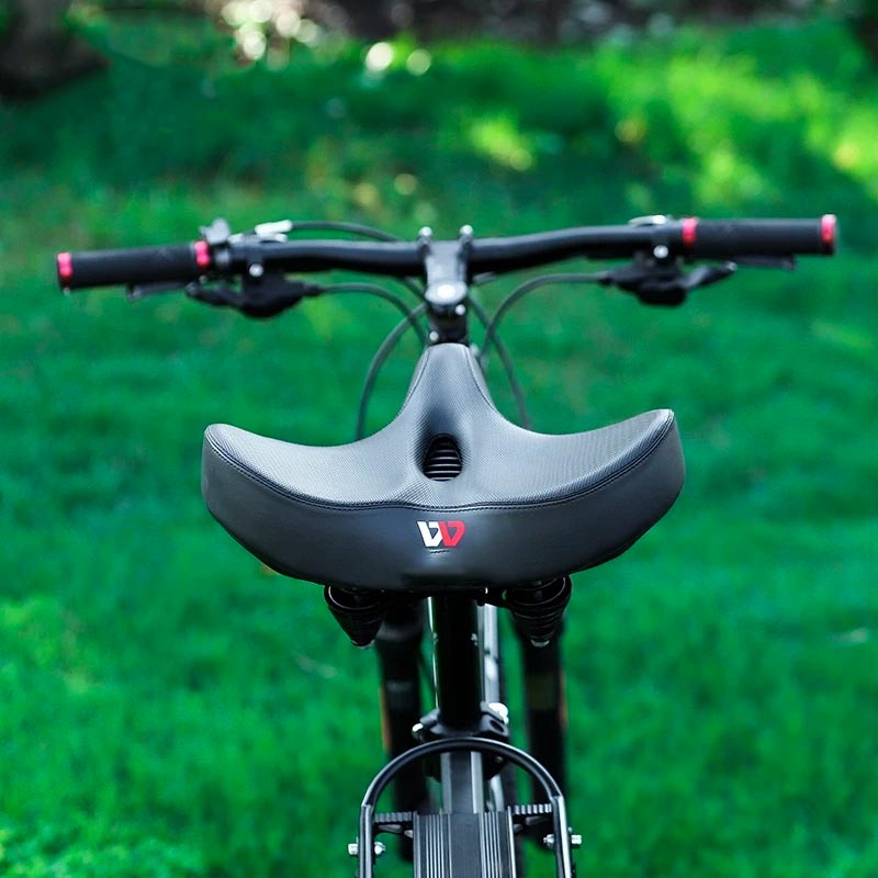 Ergonomisch Fietszadel Breed Ademend Gel Comfort Fiets Zitcomfort Zadel Zitkussen Fietsen Zithouding | Sulvida