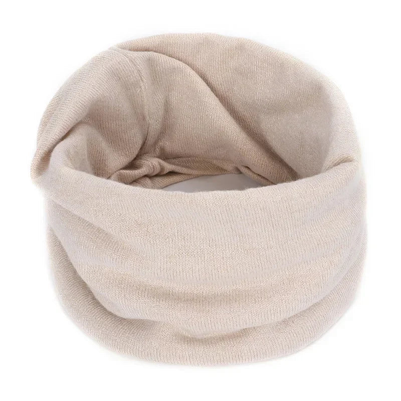 Gebreide Nekwarmer Sjaal Cashmere Winter Colsjaal Tubulaire Pasvorm Unisex Dames Heren Kinderen Warm | Sulvida