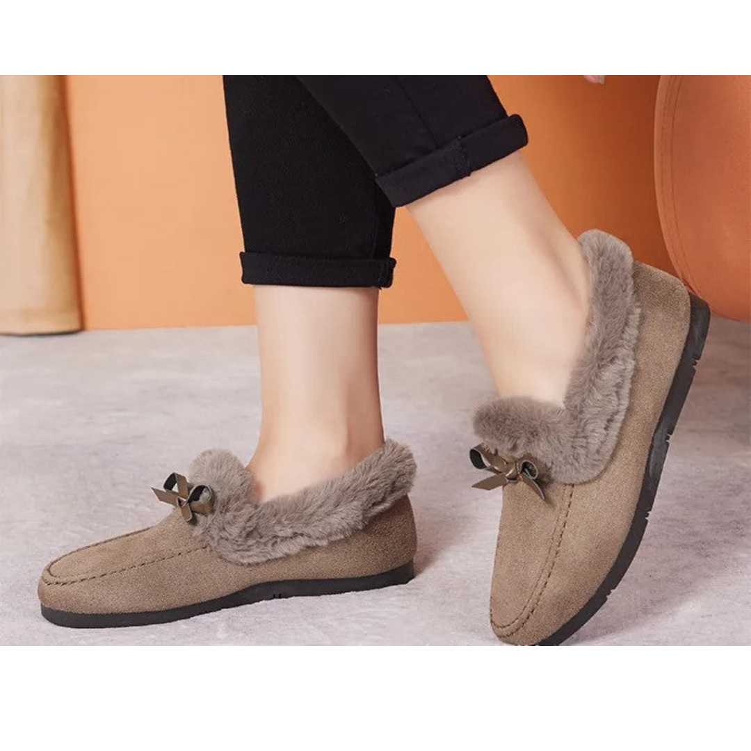 Chaussons d’hiver pour femme en peluche Antidérapants Doux Chauds Chaussons d’intérieur pour l’automne et l’hiver Confort à la maison Pantoufles | Sulvida