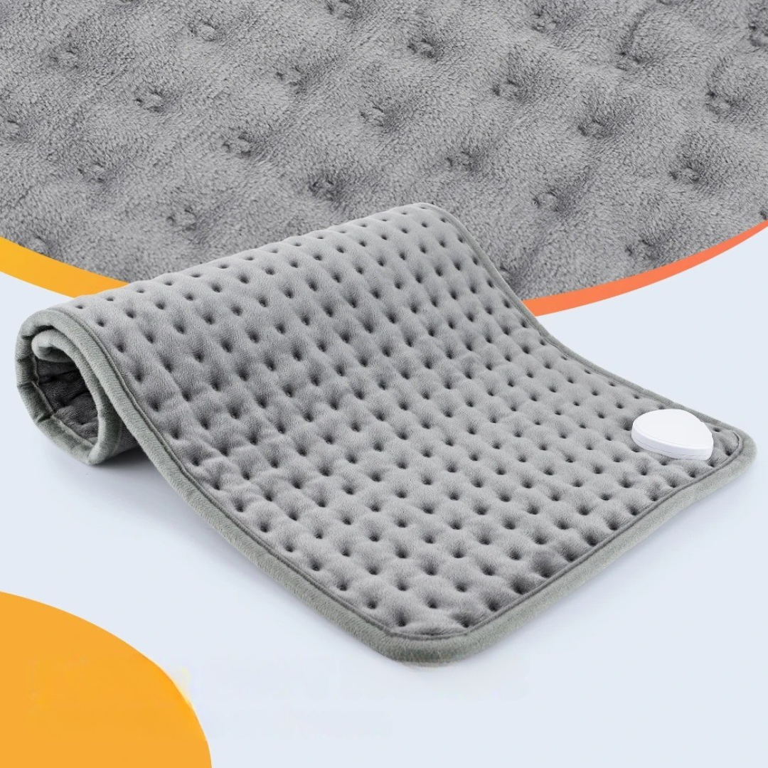 Verwarmingskussen 60×30 cm Microplush 9 Warmtestanden Timer Spanningsverlichting Nek Rug Schouders Warmtepad | Sulvida