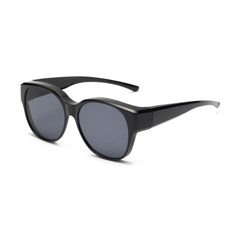 Overzetbril met Gepolariseerde Lenzen UV400 Cat-Eye Design – Pasbril over je Normale Bril | Sulvida