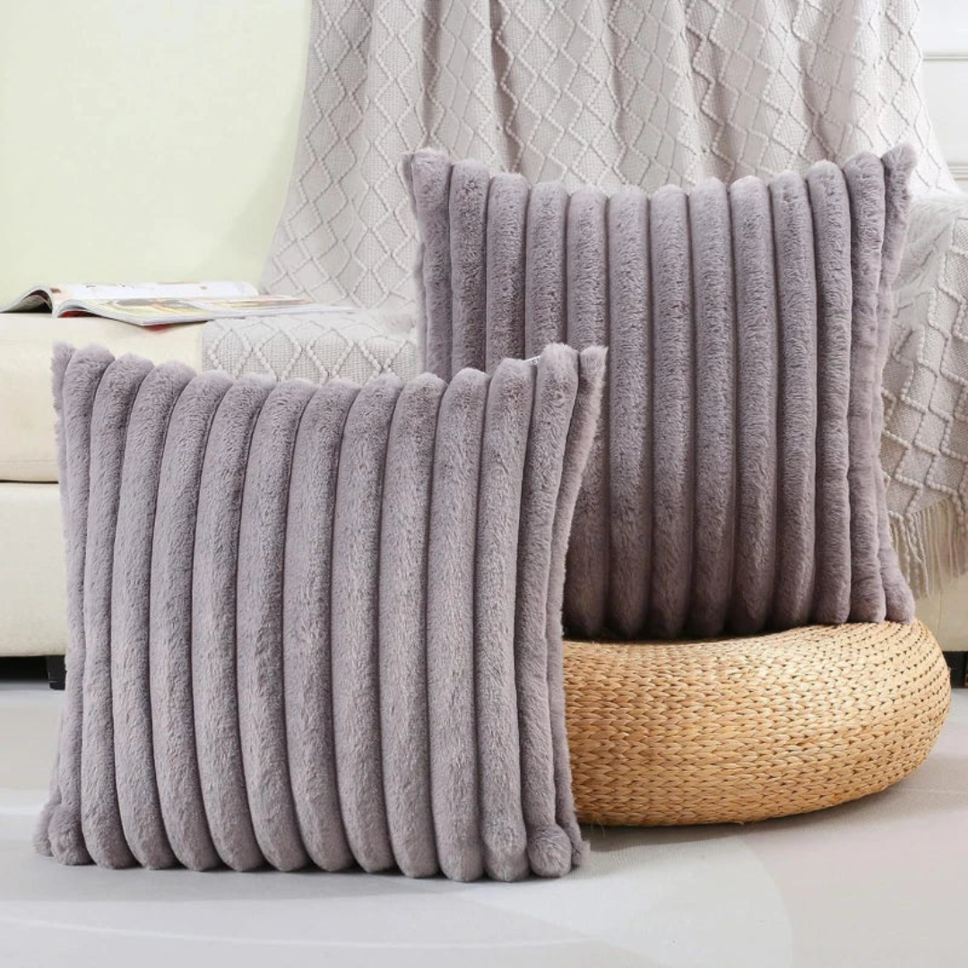 Plushé Kussensloop 45×45 cm Zacht Fluweel Sierkussen Hoes Woondecoratie Bank Stoel Bed Woonkamer Decoratief | Sulvida