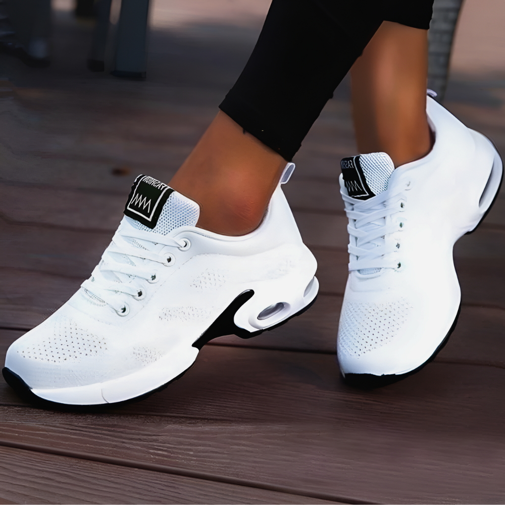 Orthopedische Wandelschoenen Dames Lichtgewicht Ademend Mesh Boogondersteuning Instapschoenen Dagelijks Gebruik | Sulvida