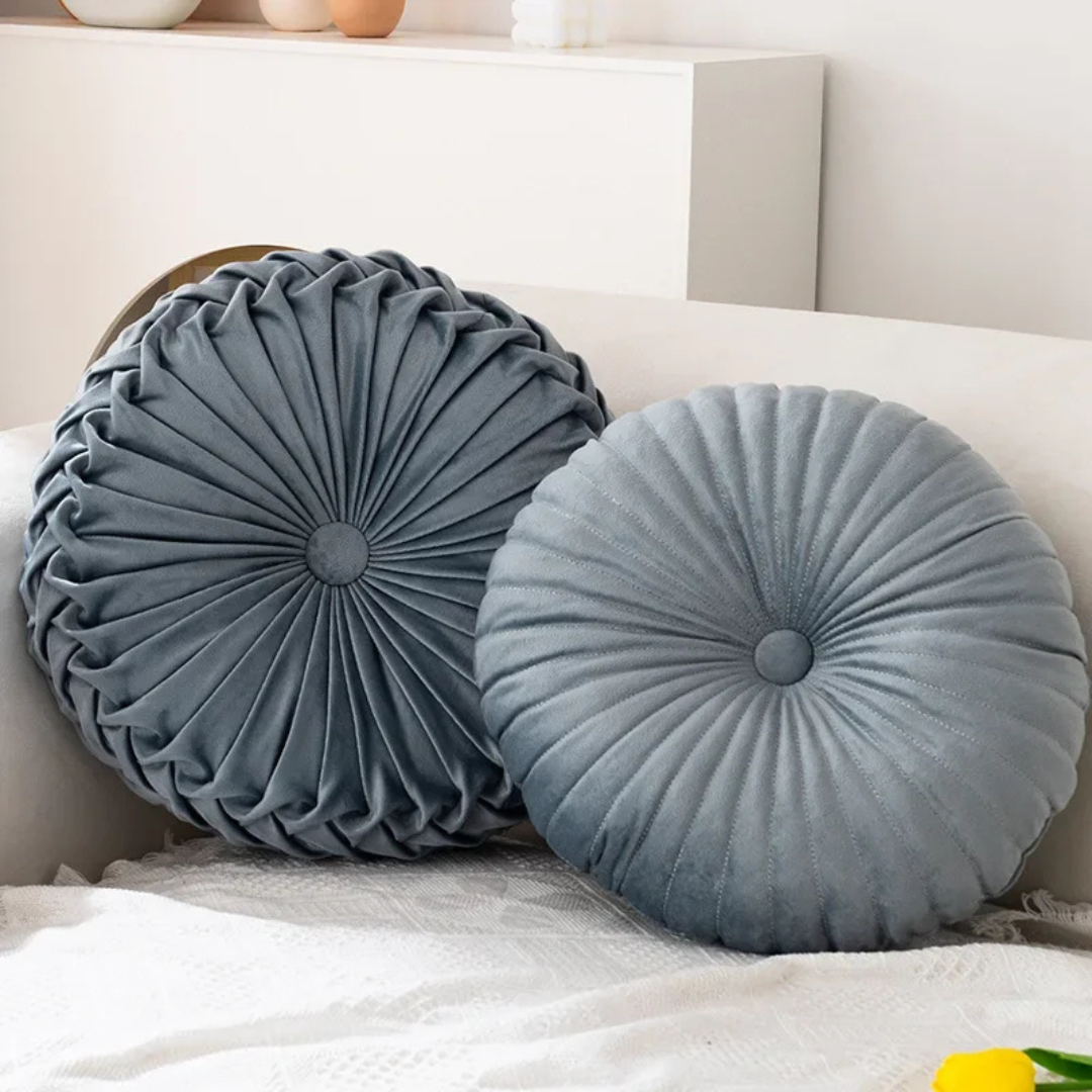 Pluche Sierkussen met Zachte Vulling voor Bank & Bed Roze Grijs Crème Blauw Oranje Bruin Groen 35 of 41 cm | Sulvida