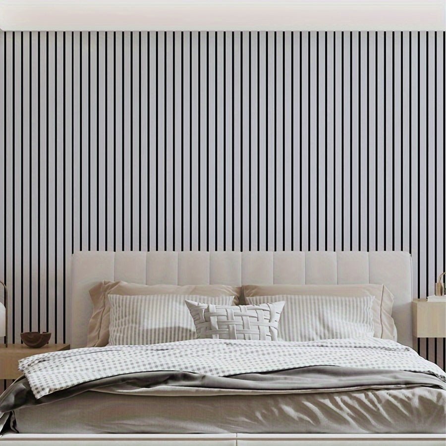 Panneaux muraux autocollants aspect bois, structure 3D, revêtement mural en PVC pour rénovation et décoration intérieure | Sulvida