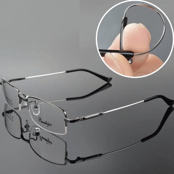 Progressieve Leesbril Titanium Multifocaal Montuur voor Veraf en Dichtbij Zien met Polycarbonaat Lenzen Unisex | Sulvida