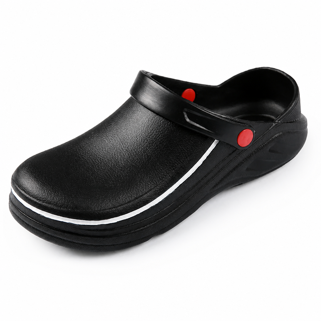 Chaussures de travail imperméables, antidérapantes et résistantes à l’huile pour la cuisine, le bâtiment et la restauration, résistantes aux glissades et à l’humidité | Sulvida