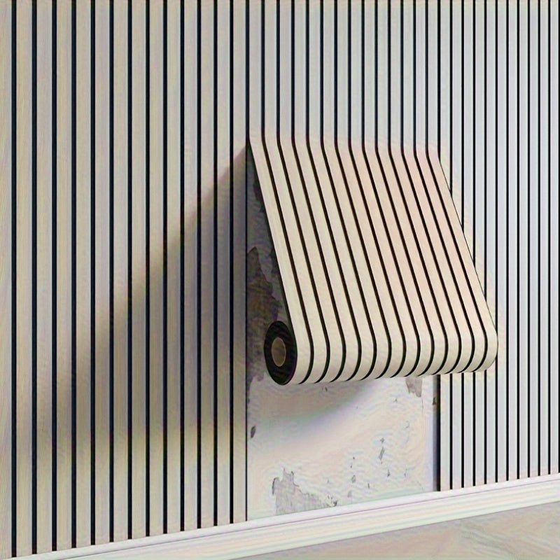 Panneaux muraux autocollants aspect bois, structure 3D, revêtement mural en PVC pour rénovation et décoration intérieure | Sulvida