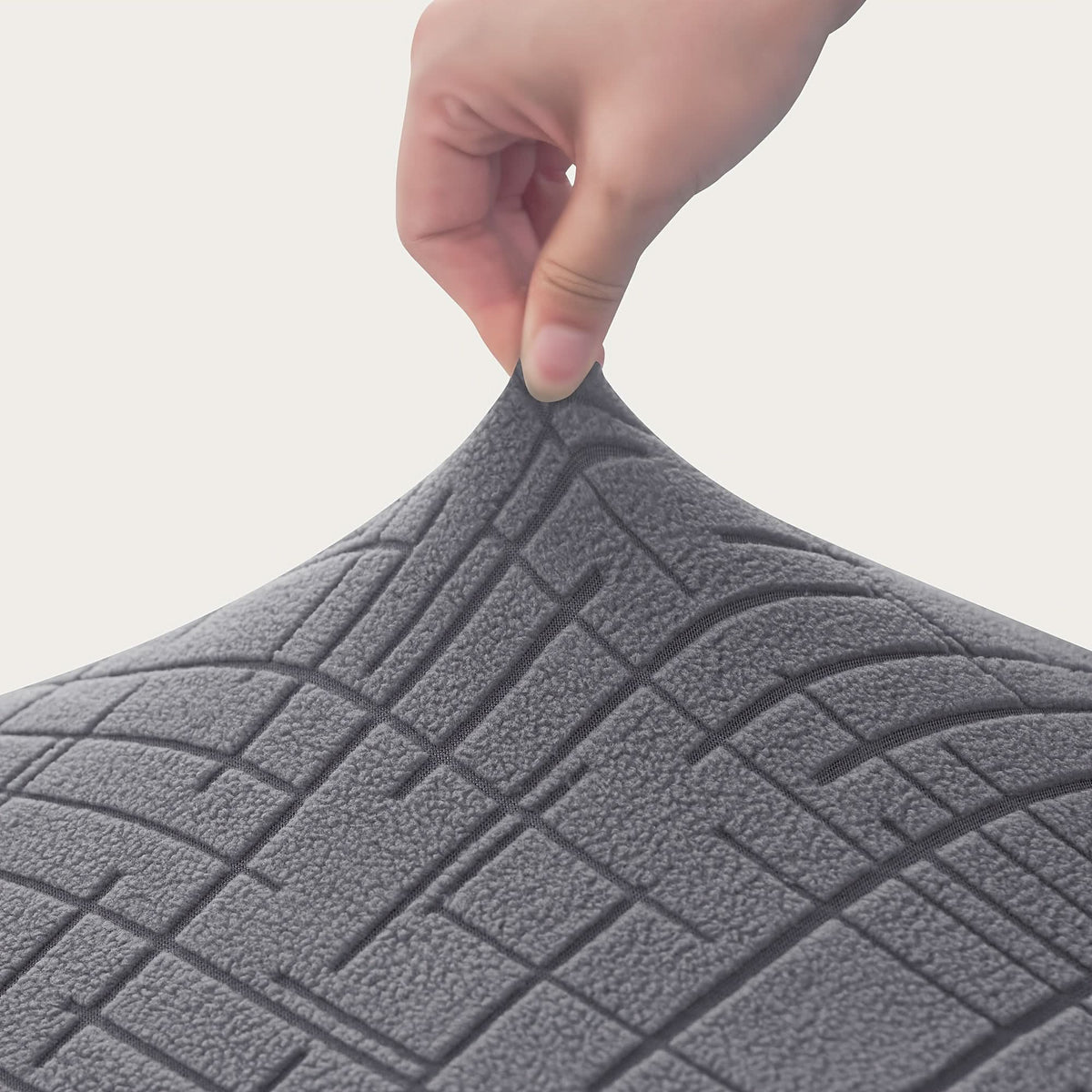 Housses de chaise extensibles pour protection de chaises de salle à manger, souples et confortables, en beige, kaki, gris, noir et vert | Sulvida