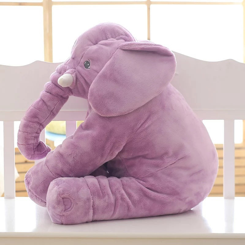 Olifant Knuffelkussen Baby – Zacht Knuffelkussen Pluche voor Rust en Comfort | Sulvida