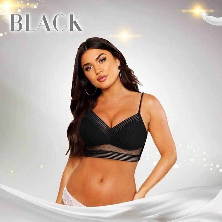 Draadloze Lifting Kanten Bralette zonder Beugel – Comfortabele Dames BH met Kant en Lifteffect | Sulvida