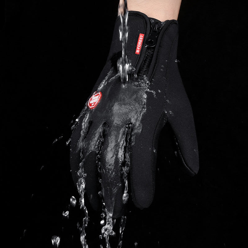 Thermische Handschoenen Touchscreen Winter Sporthandschoenen Winddicht Warm Fleece Fietsen Hardlopen | Sulvida