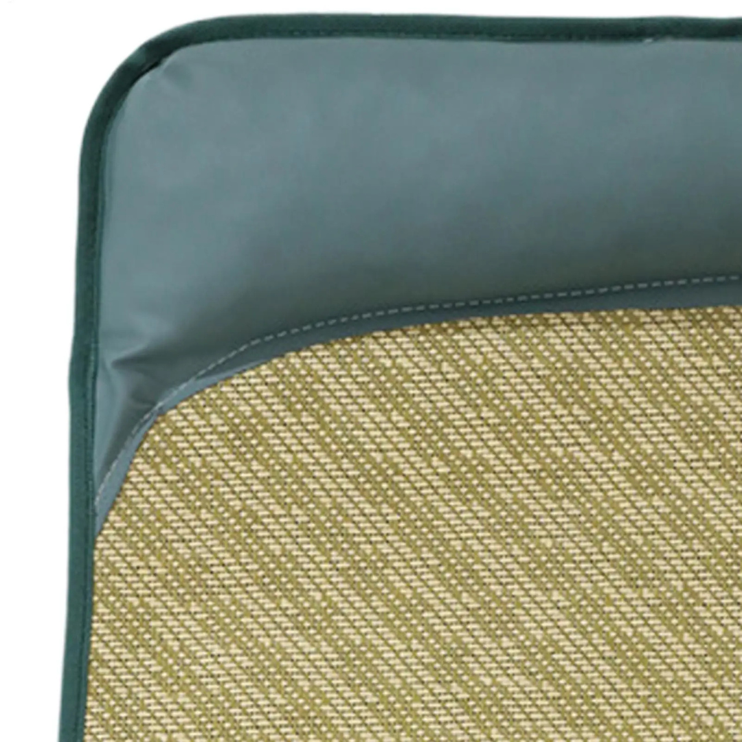 Tapis rafraîchissant respirant pour animaux avec coussin, pour chiens et chats, vert L 100×75×7 cm, couchage rafraîchissant | Sulvida