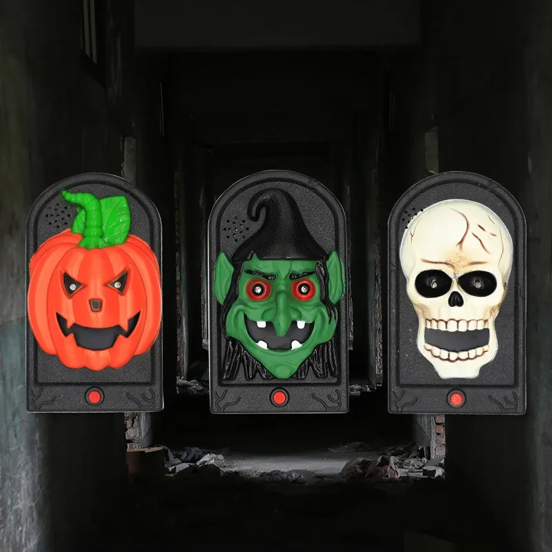 Halloween Deurbel met Bewegingssensor – Griezelige Geluidseffecten en Spannende Sfeer voor Spookhuis Feesten | Sulvida