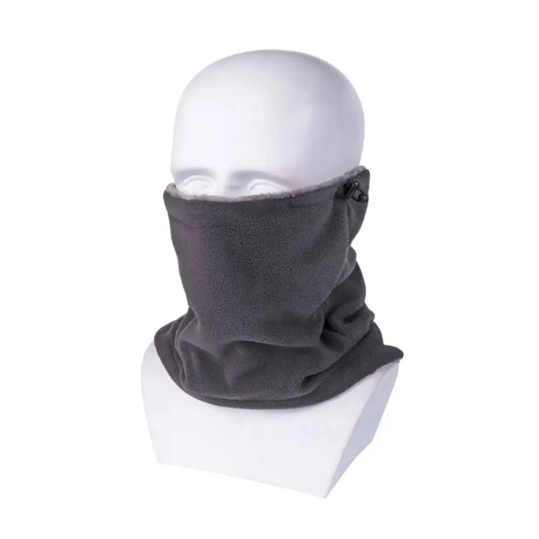 Fleece nekwarmer met trekkoord winteraccessoire multifunctioneel windstopper outdoor unisex sportief | Sulvida