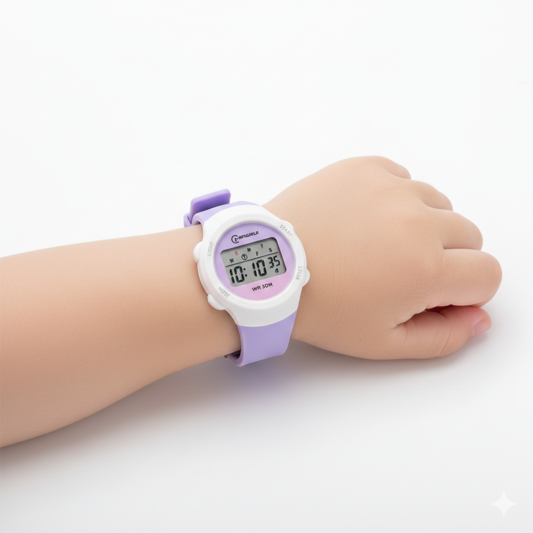 Digitaal Kinderhorloge met Alarm en Stopwatch Waterdicht Sport Horloge voor Kinderen Meisjes Jongens | Sulvida