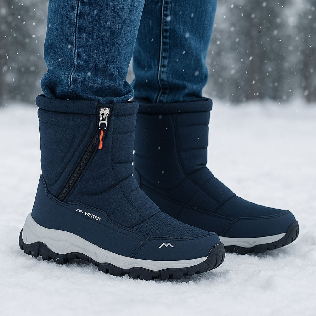 Waterdichte Geïsoleerde Winterlaarzen Warme Sneeuwlaarzen voor Herfst Winter Outdoor Wandelen en Trekking | Sulvida