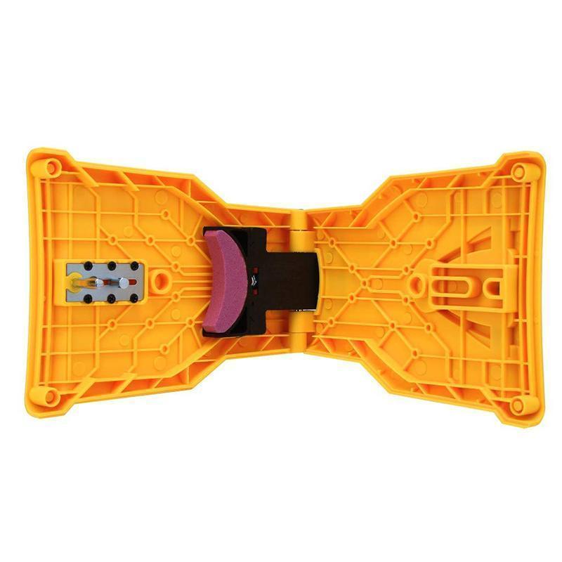 Universele Kettingzaagslijper Handgereedschap Metaal Nylon Geel Duurzaam Multifunctioneel Compact 21 cm | Sulvida
