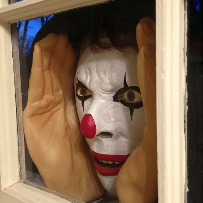 Halloween Raamdecoratie met Gluurder Ogen Lichtgevend Effect Spookachtige Sfeer Binnen Buiten Griezelige Ambiance | Sulvida