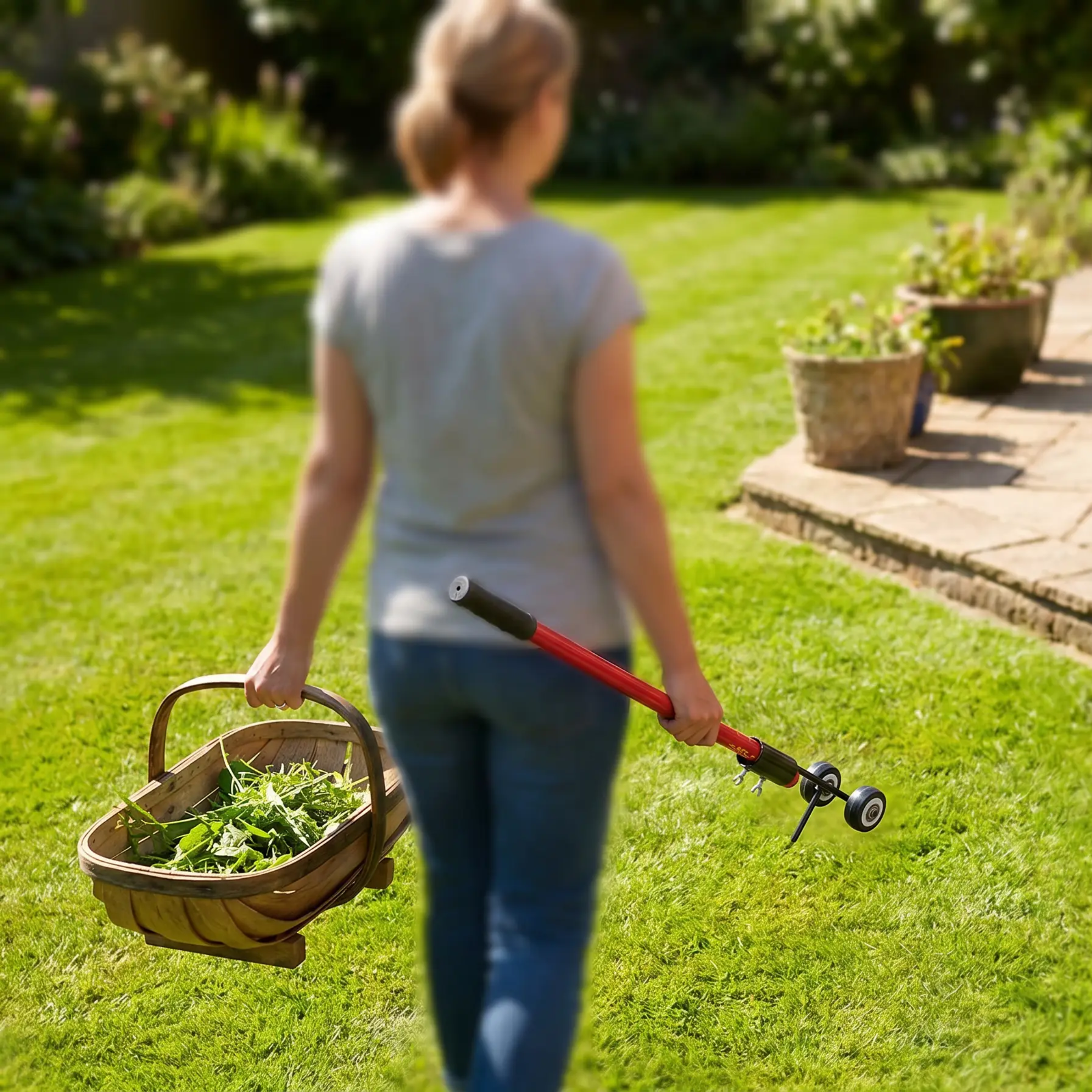 Handwiedschop voor Tegels en Terras – Precies Wieden tussen Tegels en Buitenstenen | Sulvida